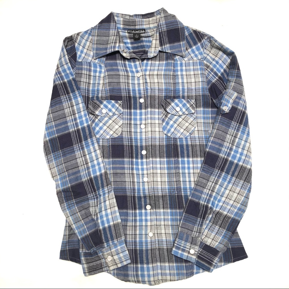 Woman Flannel Long Sleeve Shirt